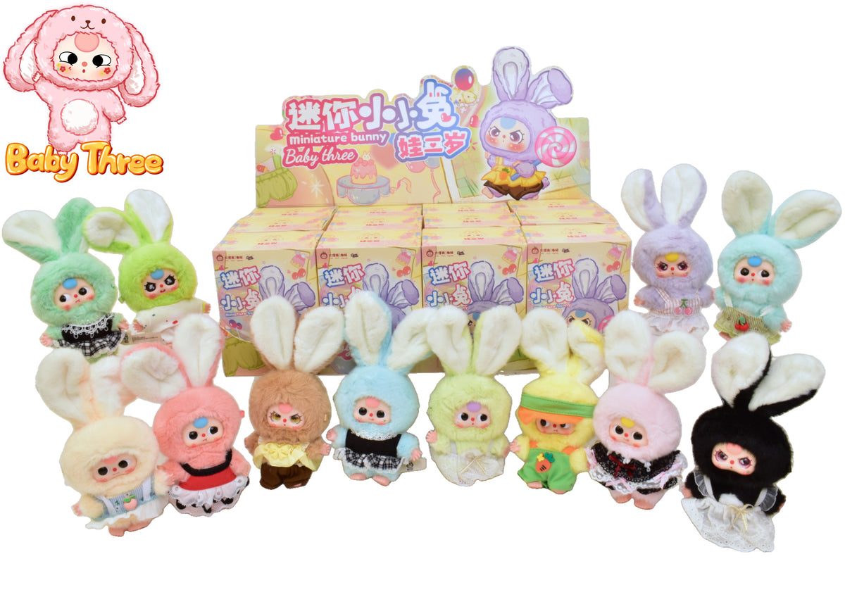 baby three macaron bunny