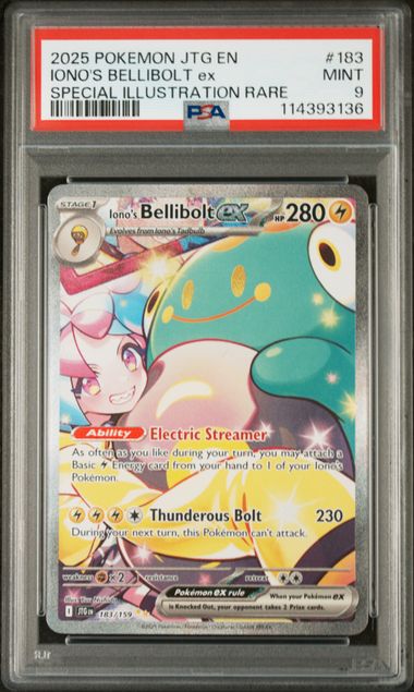 Ionos Bellibolt  ex SIR 183/159 PSA 9