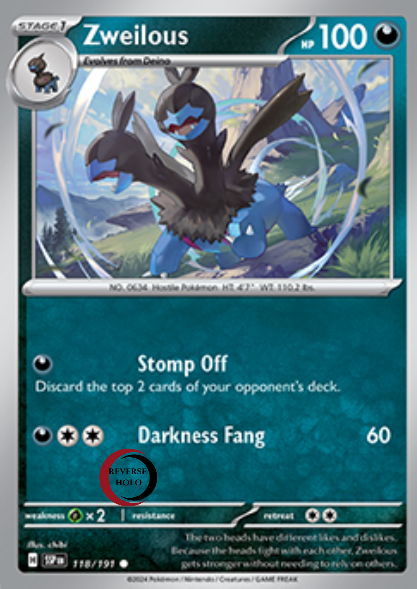 Zweilous 118/191 Surging Sparks SV08 Rev