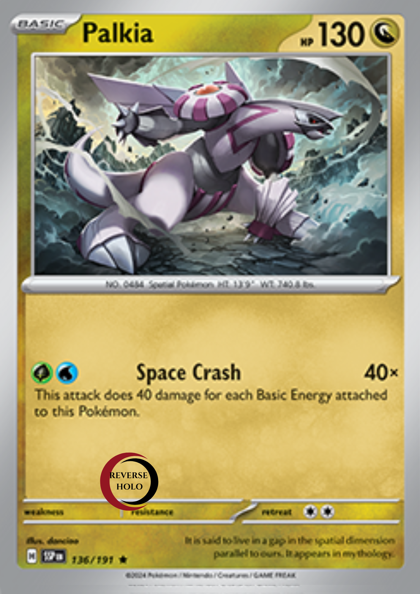 Palkia 136/191 Surging Sparks SV08 Rever