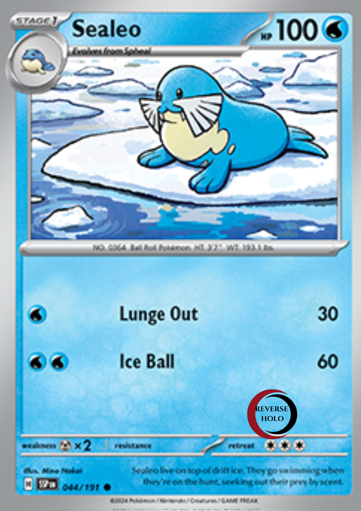 Sealeo 44/191 Surging Sparks SV08 Revers
