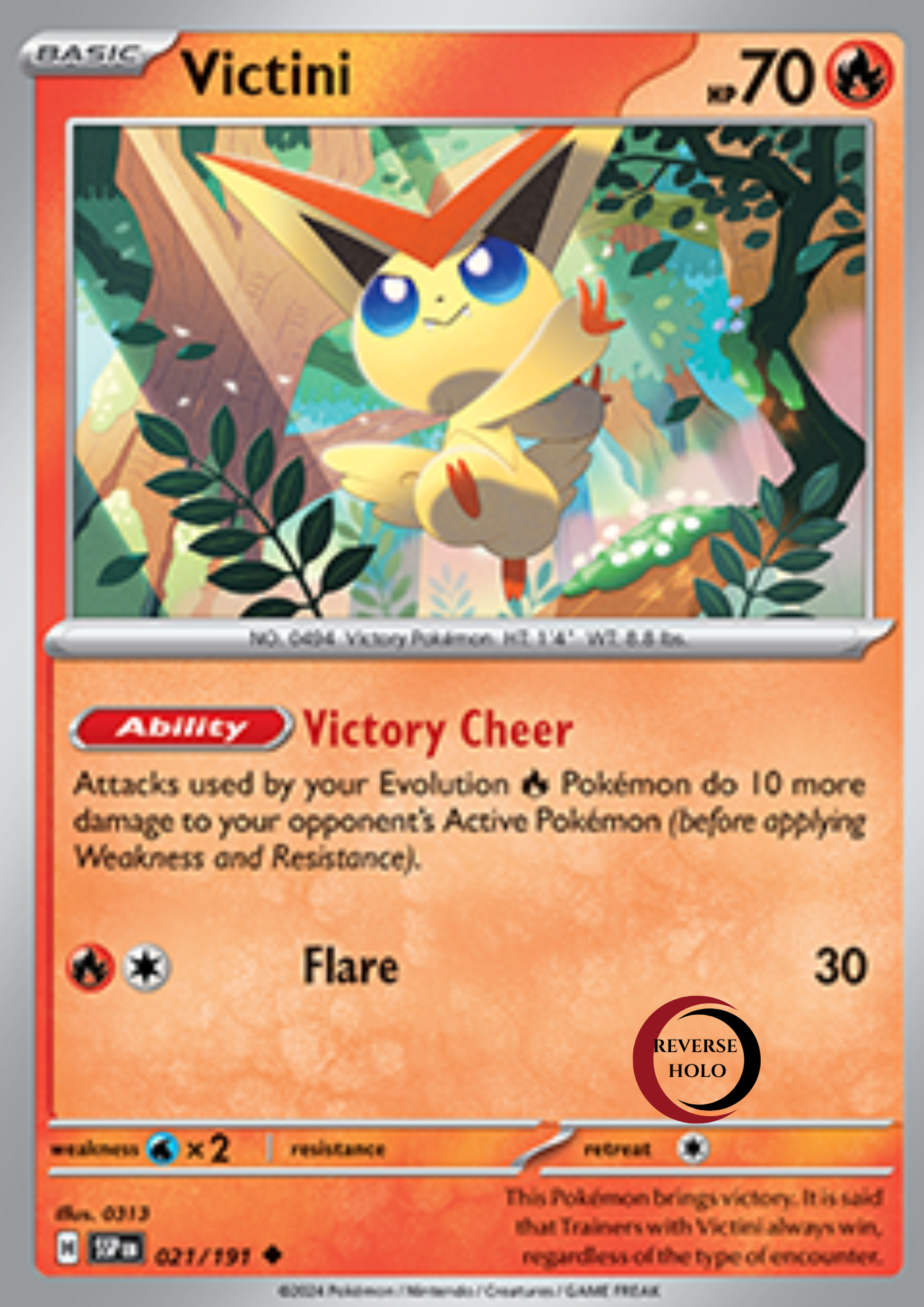 Victini 21/191 Surging Sparks SV08 Rever