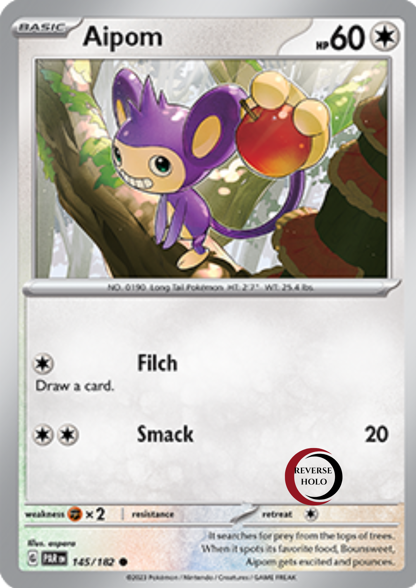 Aipom 145/182 Paradox Rift SV04(ReverseH