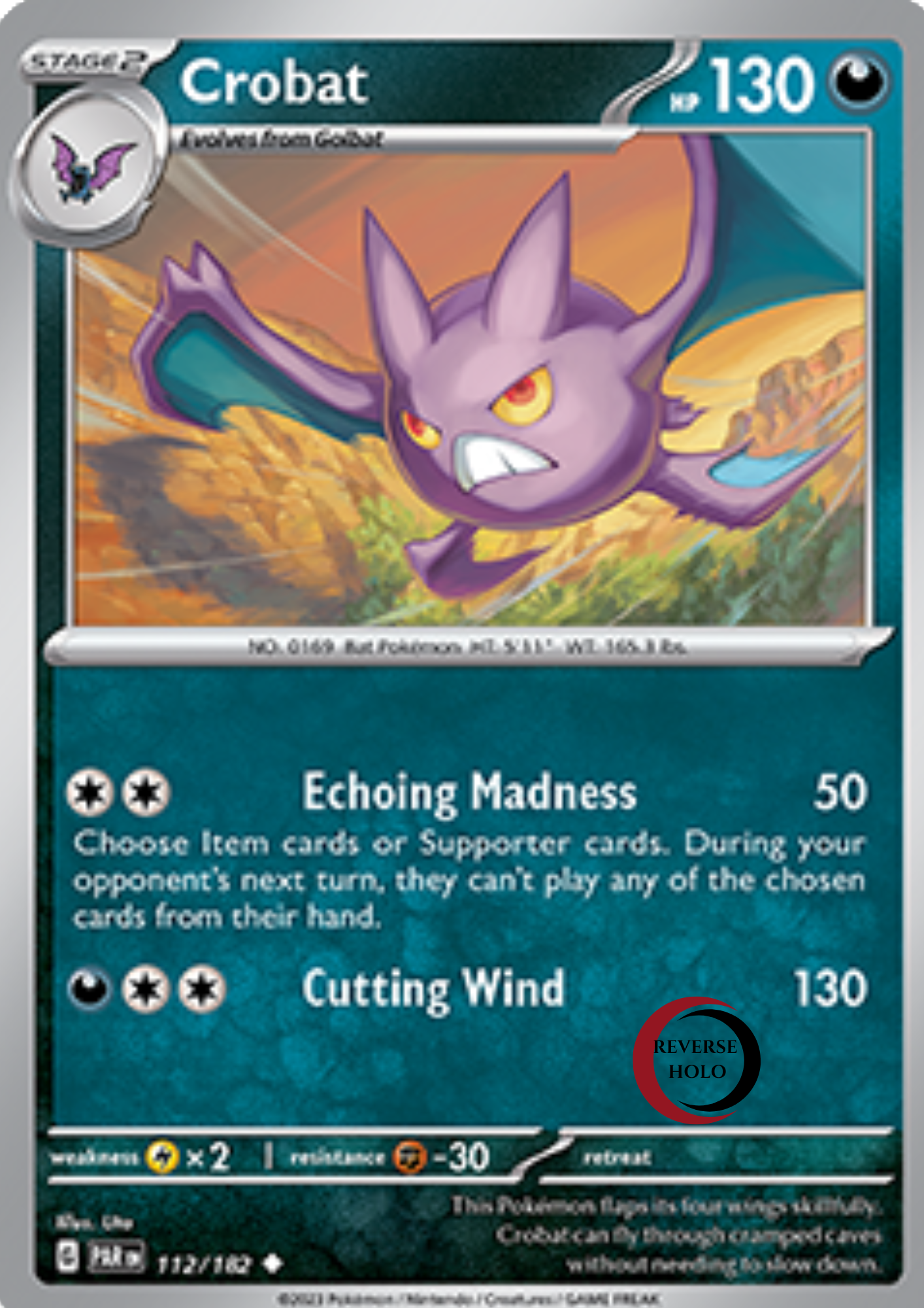 Crobat 112/182 Paradox Rift SV04(Reverse