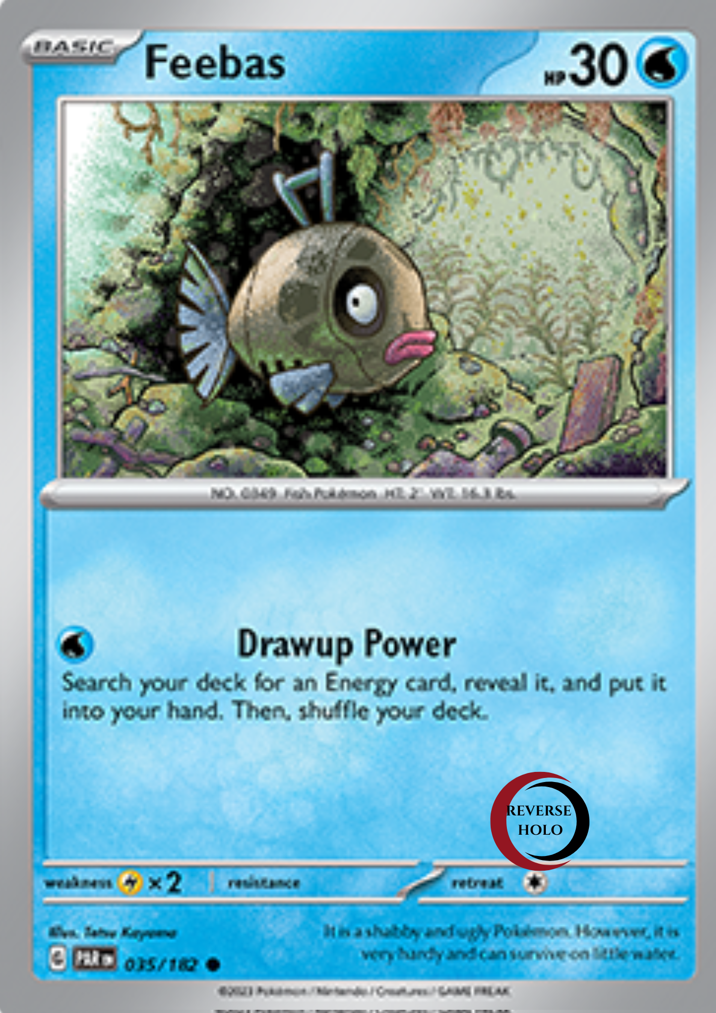 Feebas 35/182 Paradox Rift SV04(ReverseH