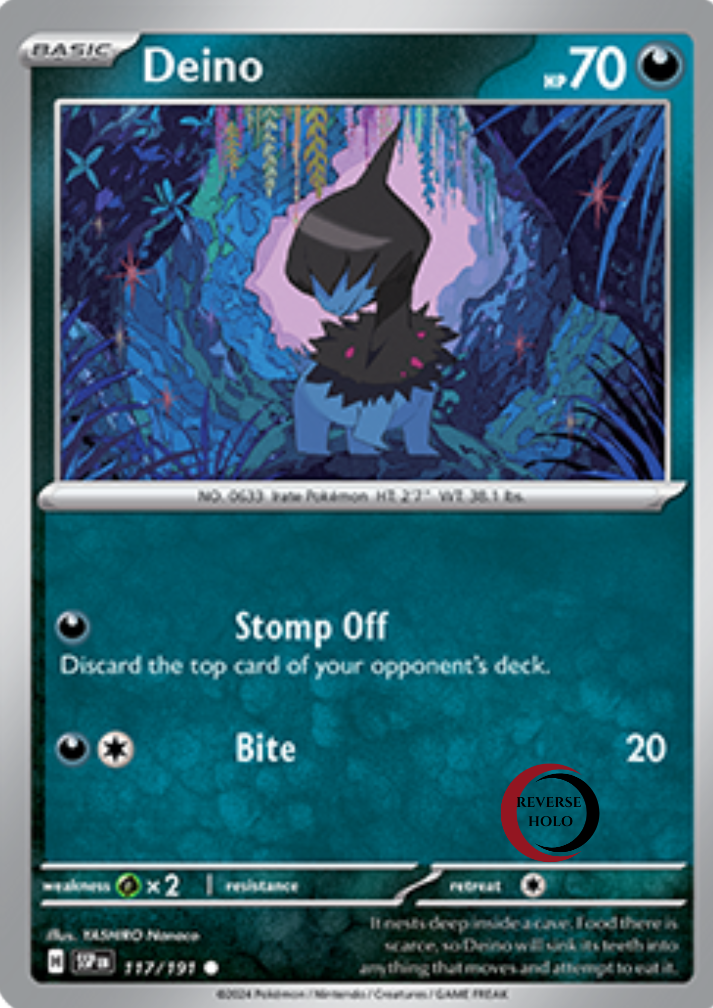 Deino 117/191 Surging Sparks SV08 Revers