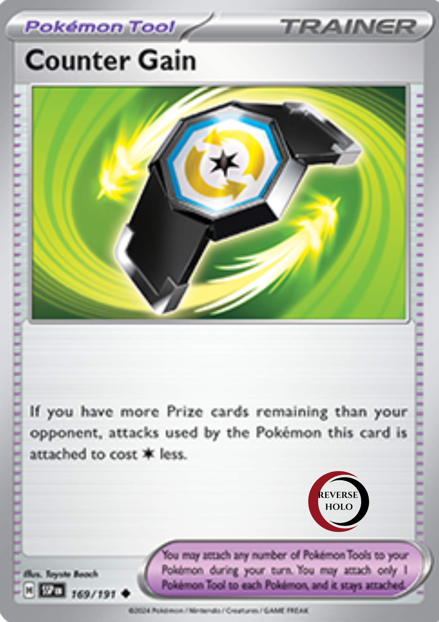 Counter Gain 169/191 Surging Sparks SV08