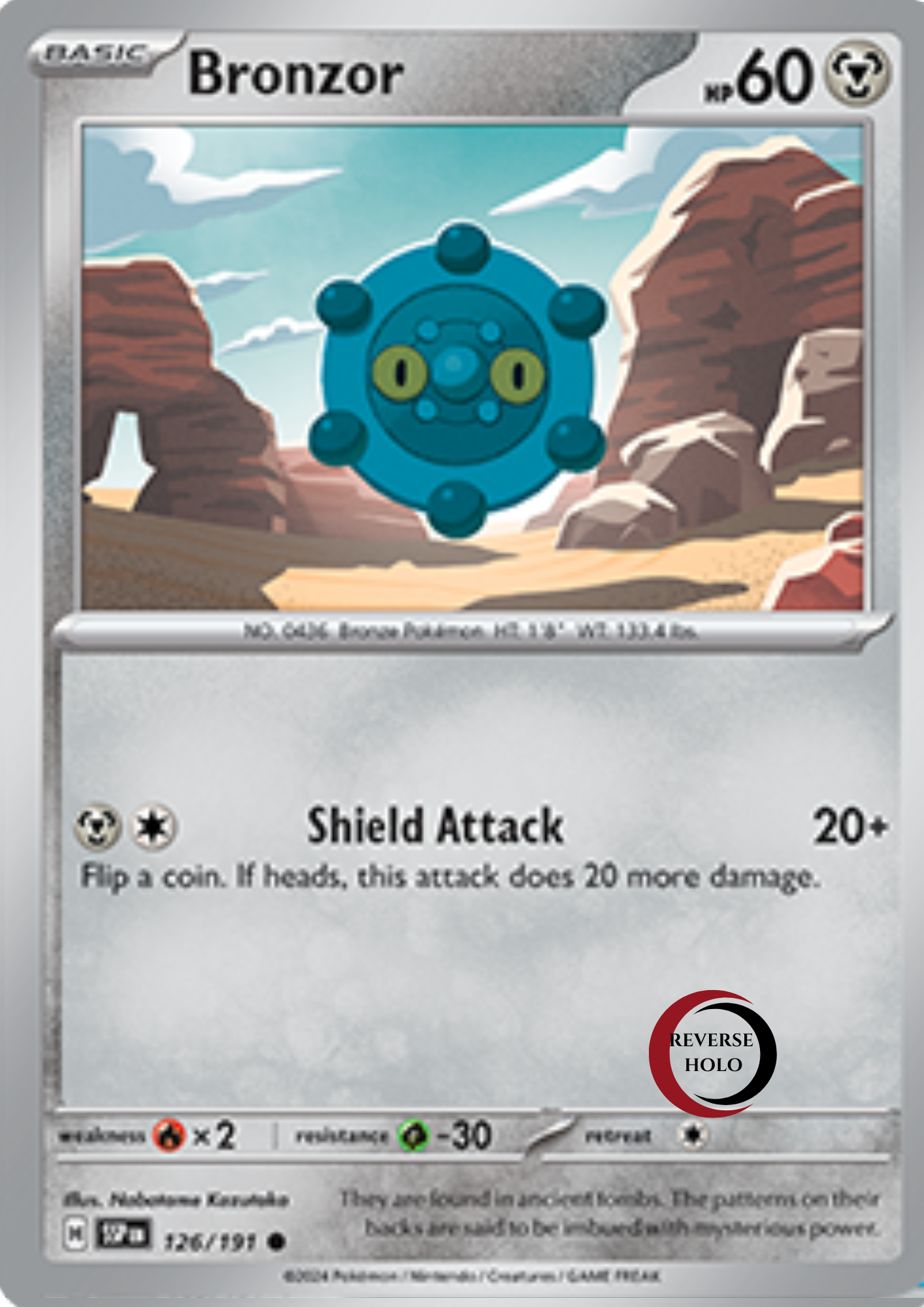 Bronzor 126/191 Surging Sparks SV08 Reve