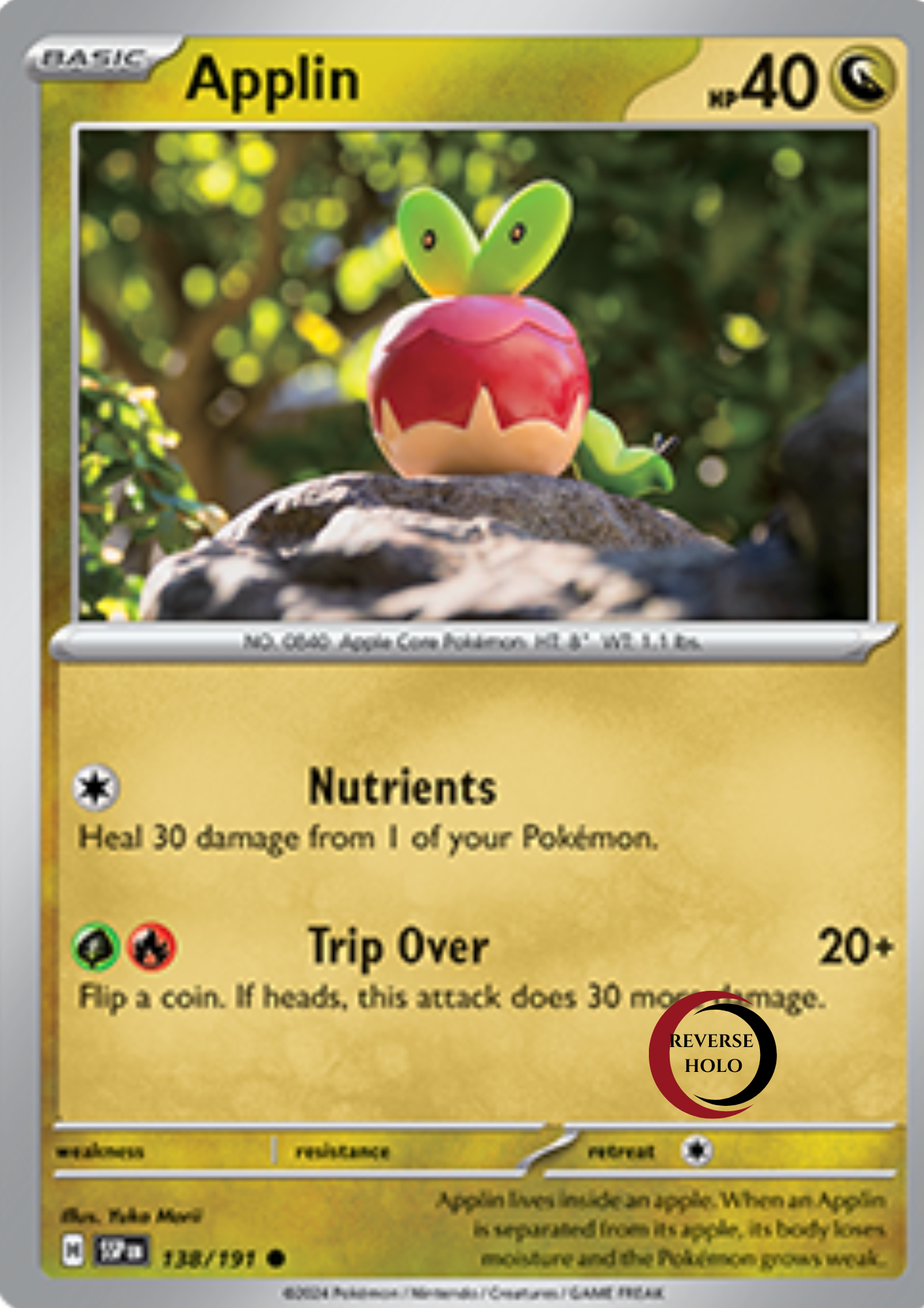 Applin 138/191 Surging Sparks SV08 Rever