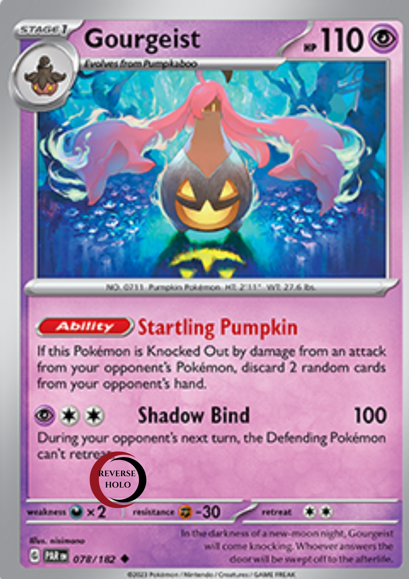 Gourgeist 78/182 Paradox Rift SV04(Rever