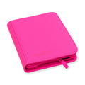 9-Pocket Exo-Tec® Zip Binder Neon Pink