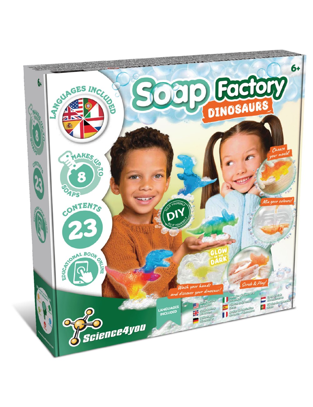 dino soap factory