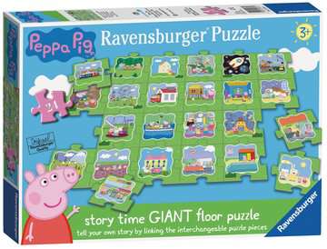 Peppa pig giant floor puzzle | 5338