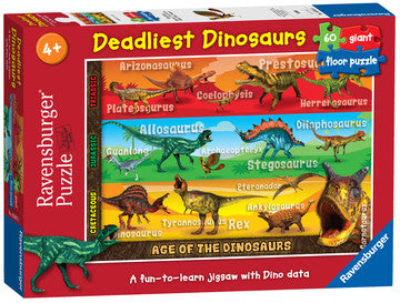 Deadliest dinosaurs | 60pc | 05393