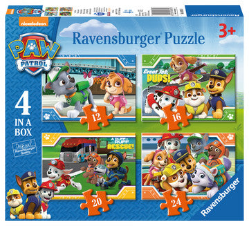 Paw Patrol |  Ravensburger | 4 in 1 | 06939