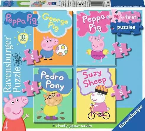 Peppa Pig My first puz. 2/3/4/5 | 6960