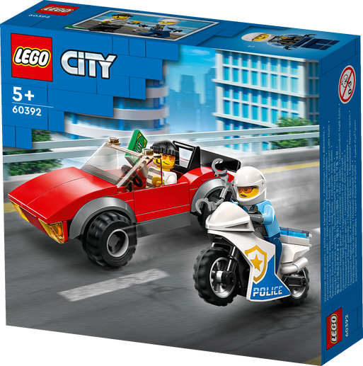 Lego City Police Bike Car Chase | 60392