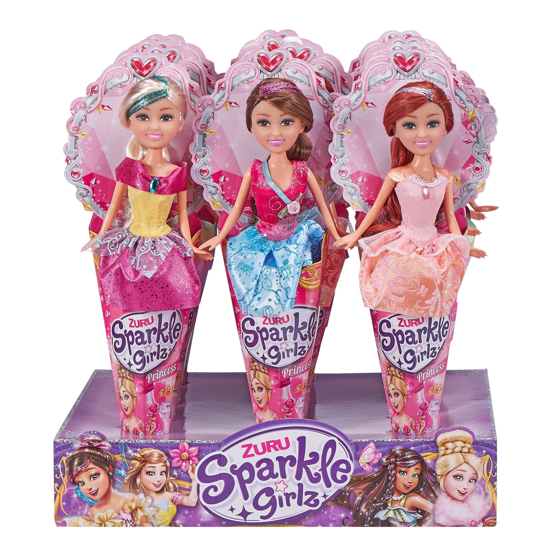 Zuru sparkle girlz princess in cone Wills Toy Shop