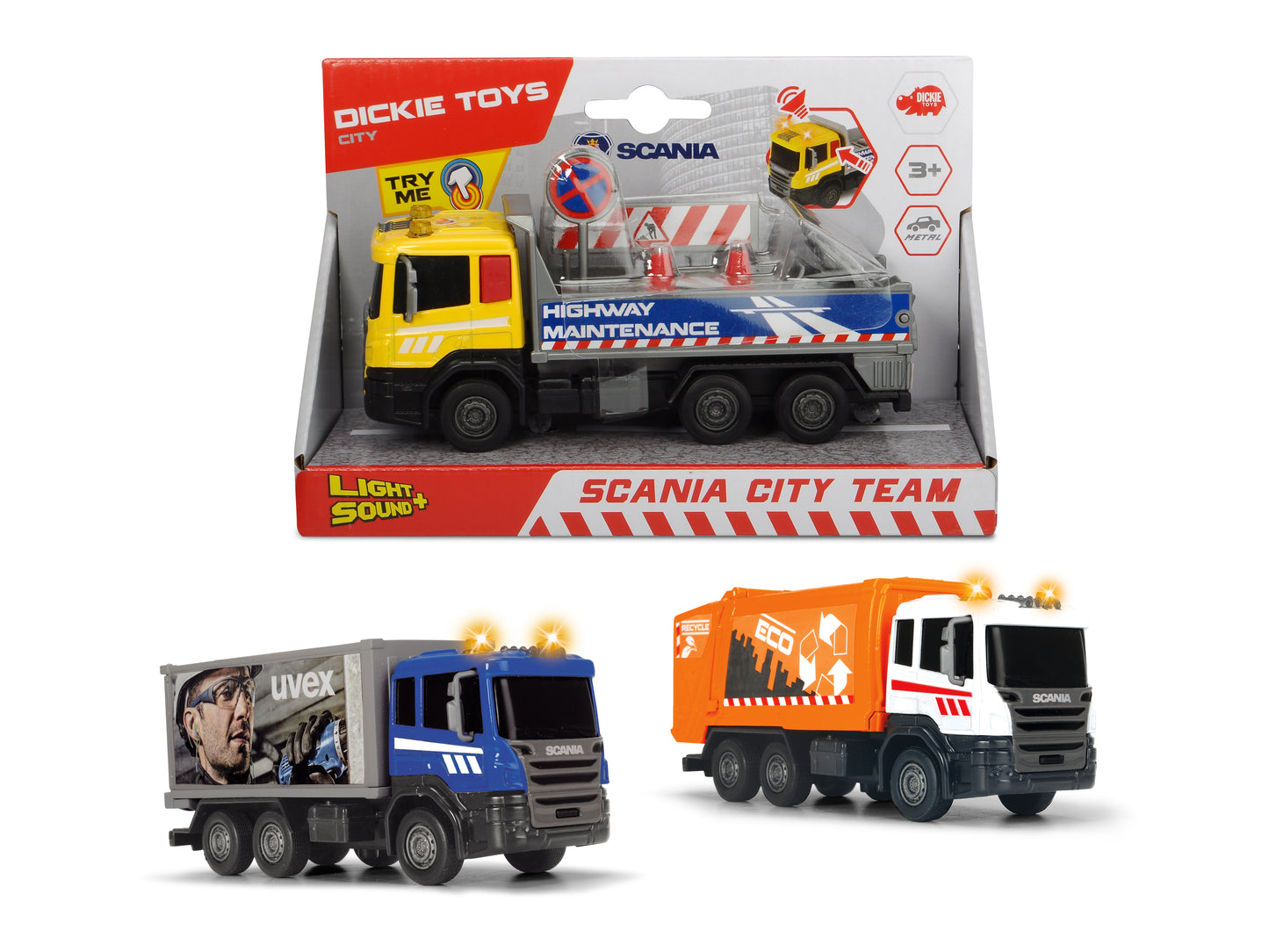 scania city team (one supplied )