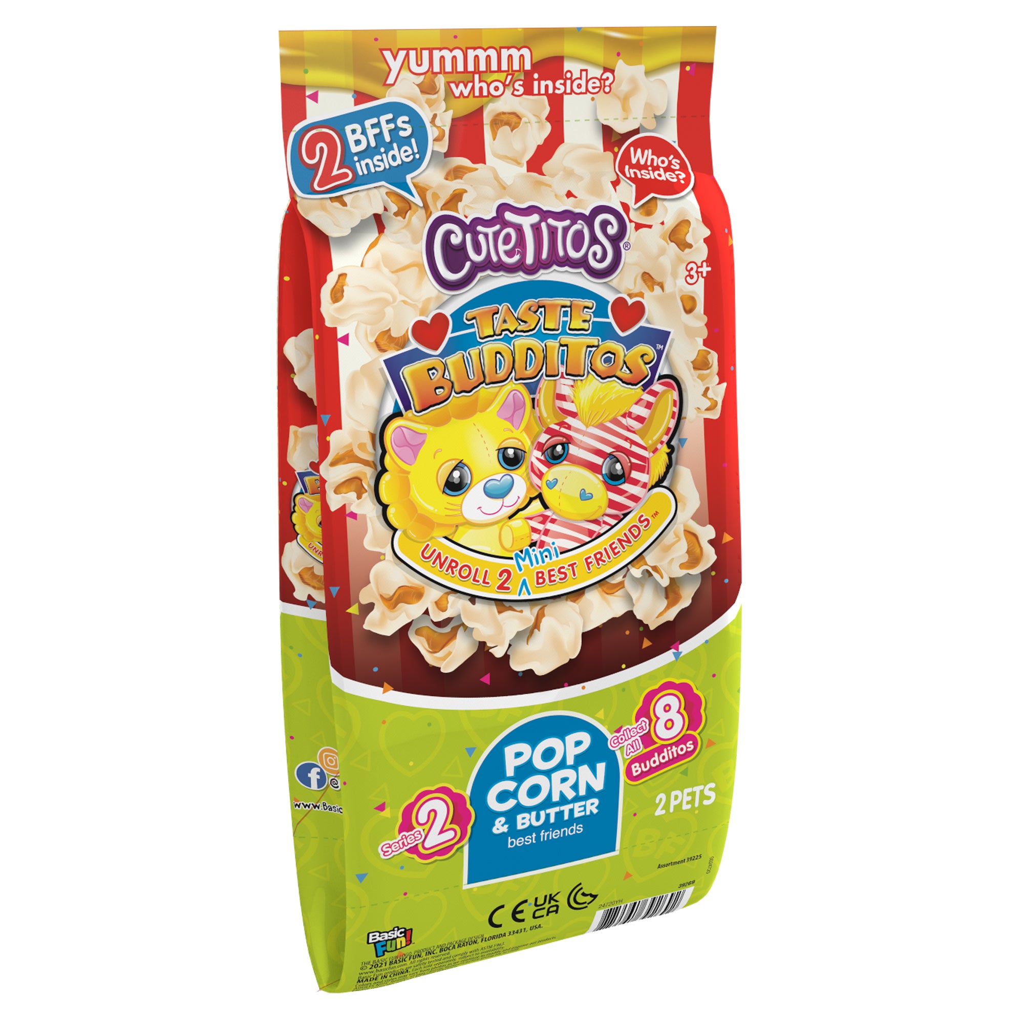 Popcorn & Butter Taste Budditos Cutetito