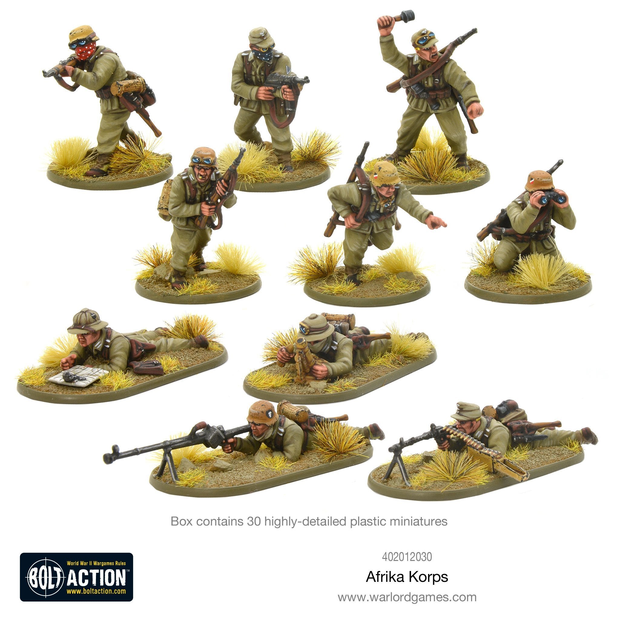 Afrika Korps Infantry | Bolt Action