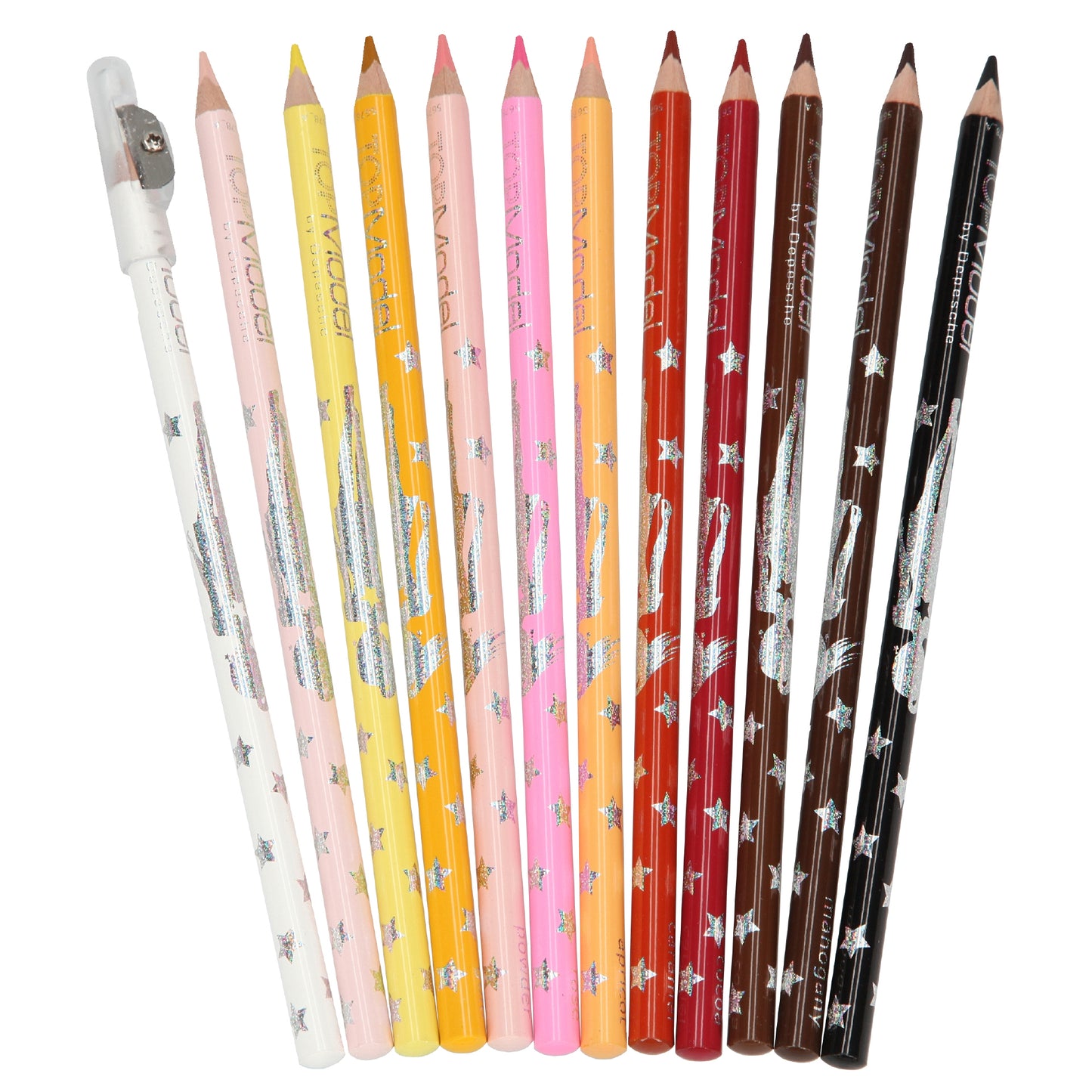 TOPModel Coloured Pencil Set (Skin And Hair)