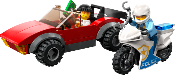 Lego City Police Bike Car Chase | 60392