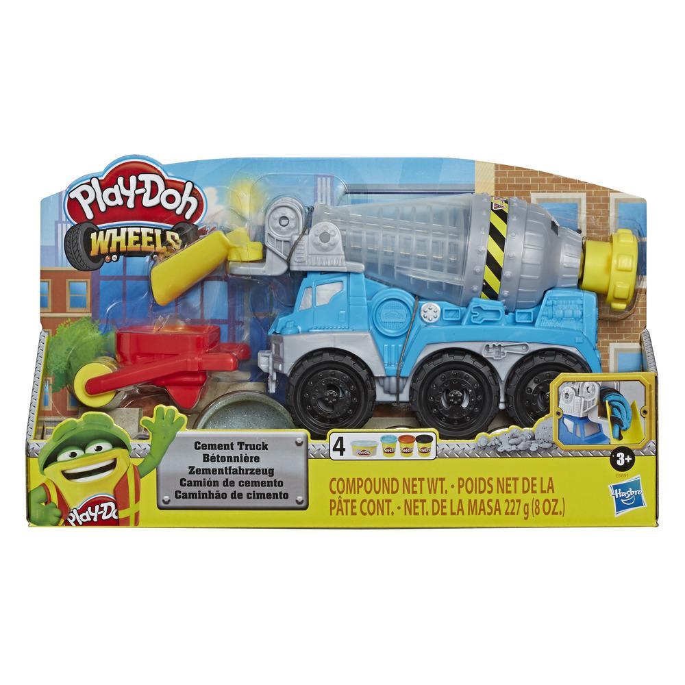 play doh cement truck