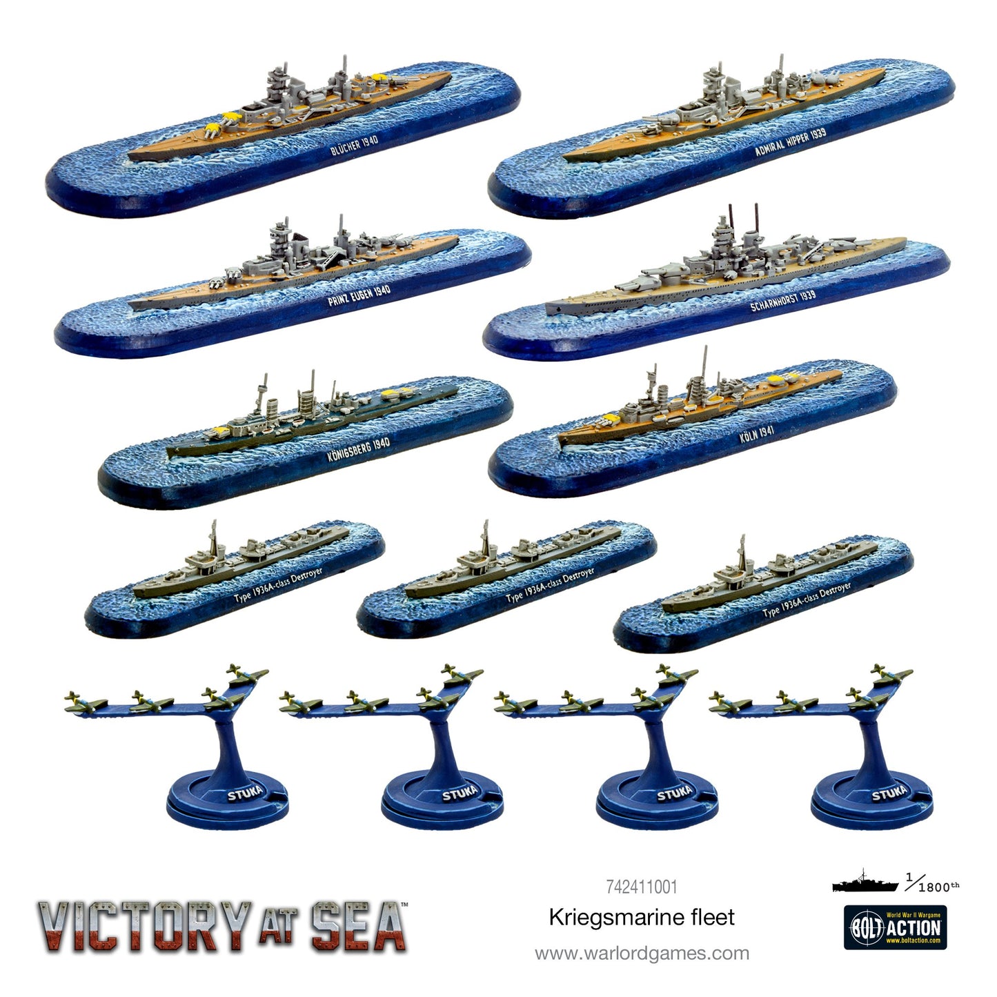 Kriegsmarine Fleet - Victory At Sea