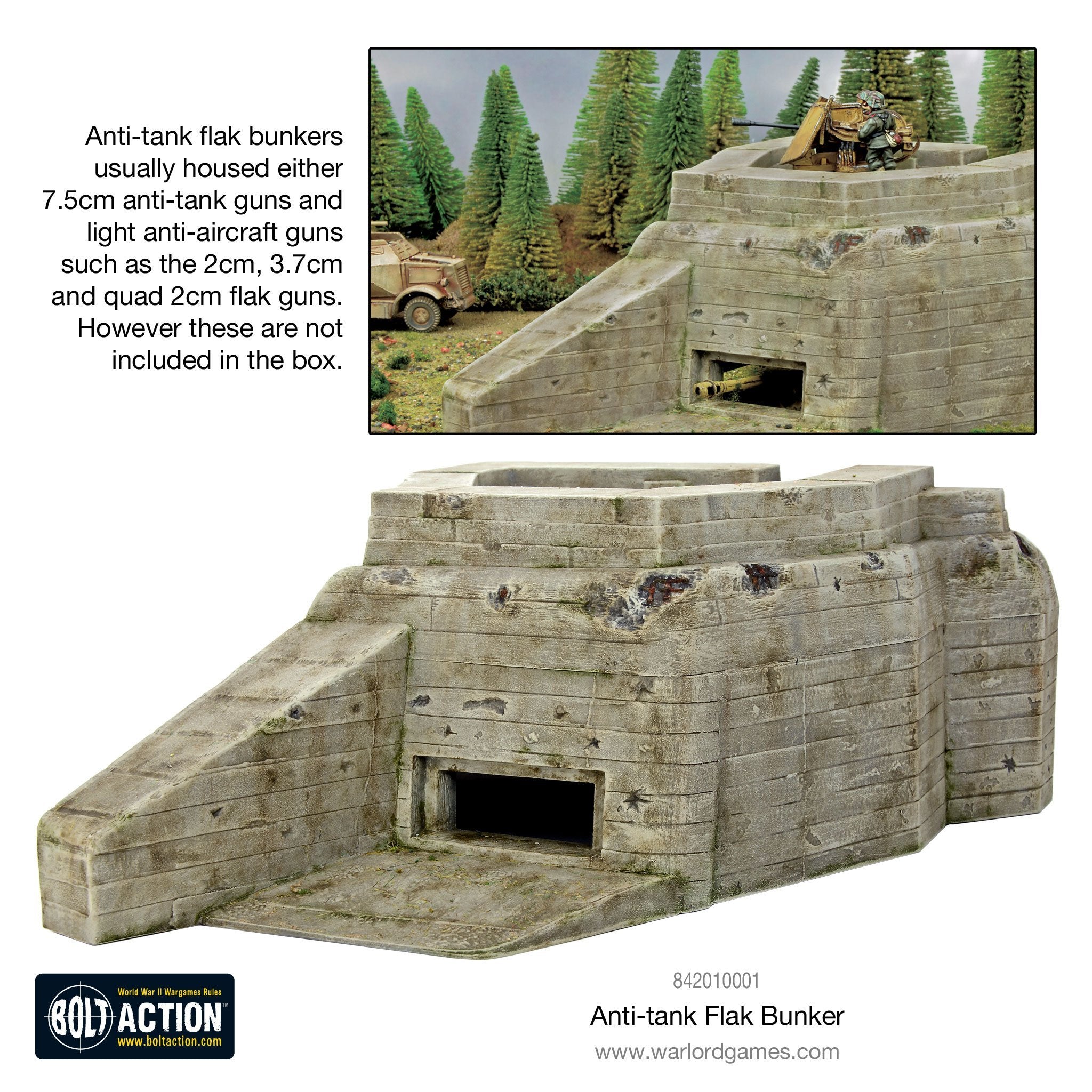 Flak Bunker | Bolt Action Scenery