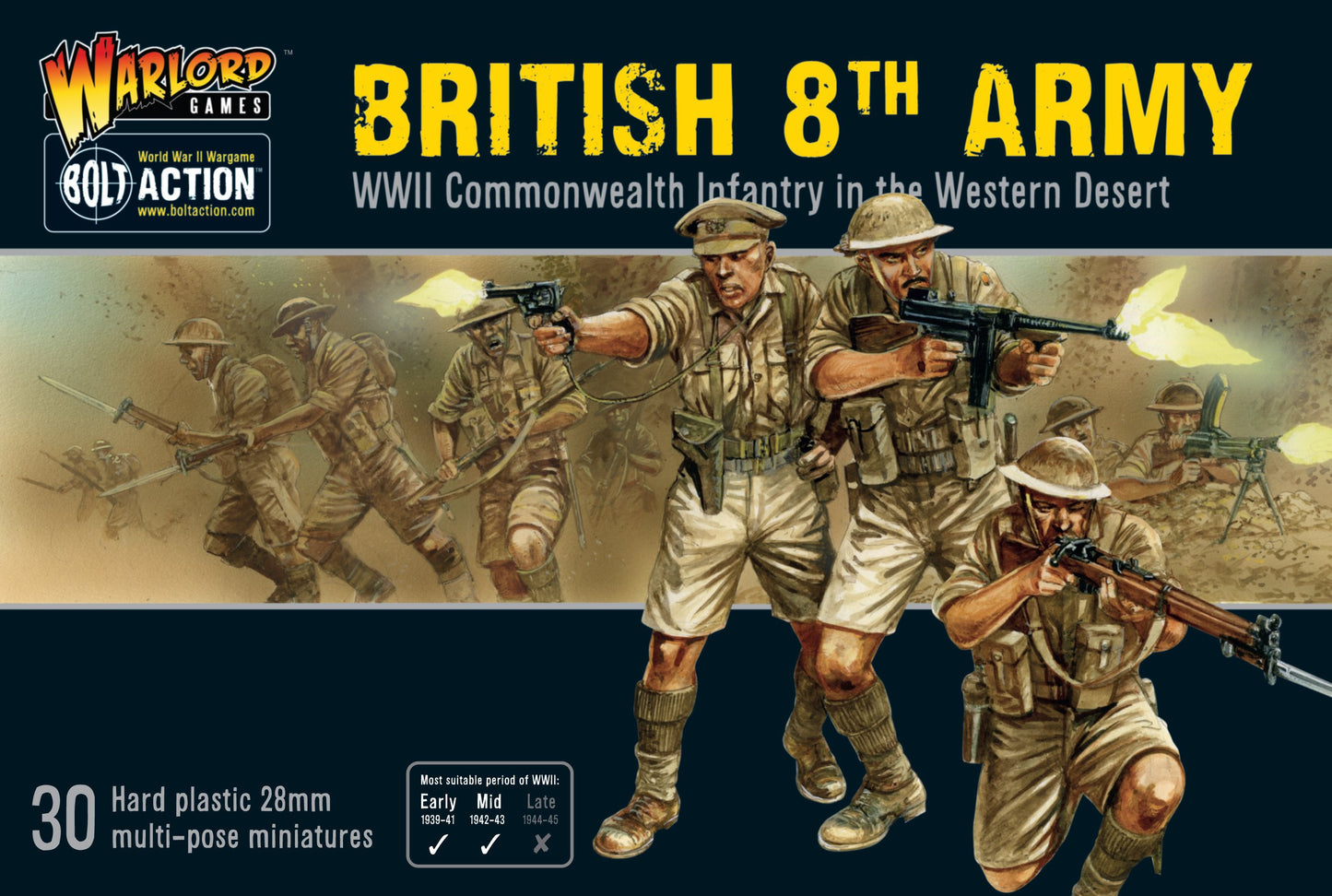 British 8th Army | Bolt Action