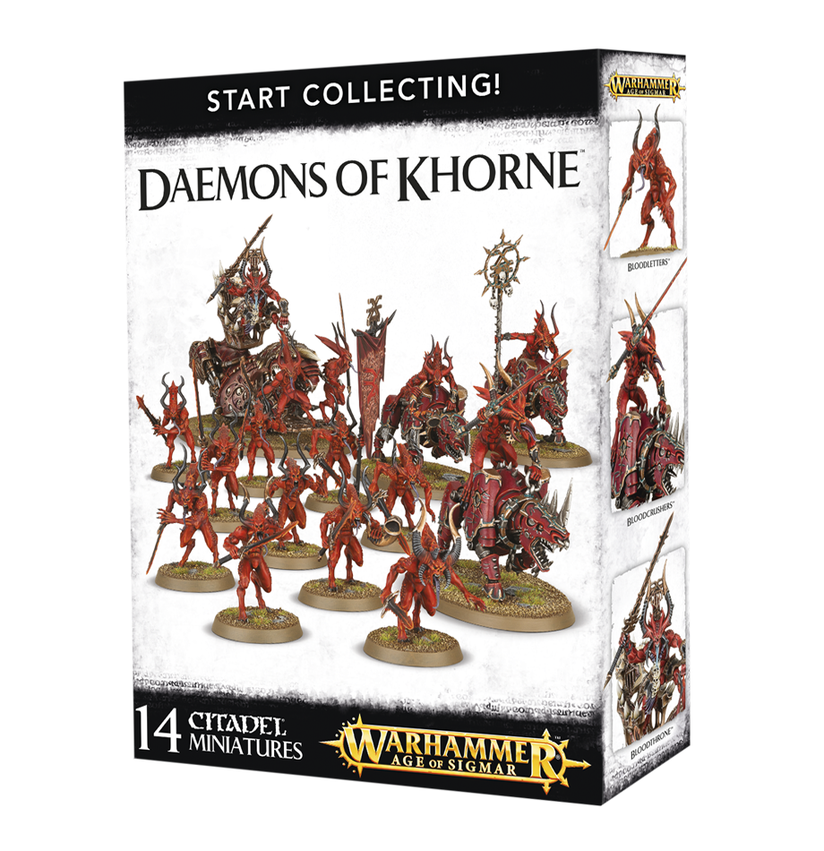 Start Collecting | Daemons of Khorne | 70-97