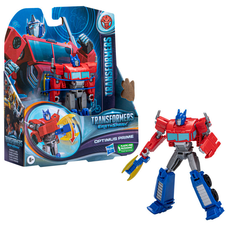 Tranformers Earthspark - Optimus Prime Warrior Class Figure