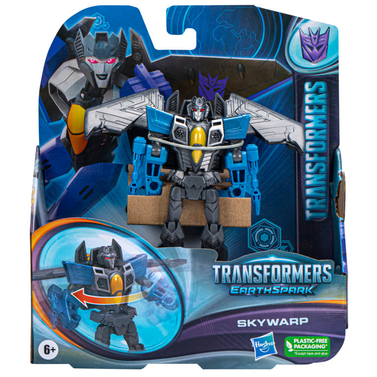 Transformers Earthspark - Skywarp Warrior Class Figure