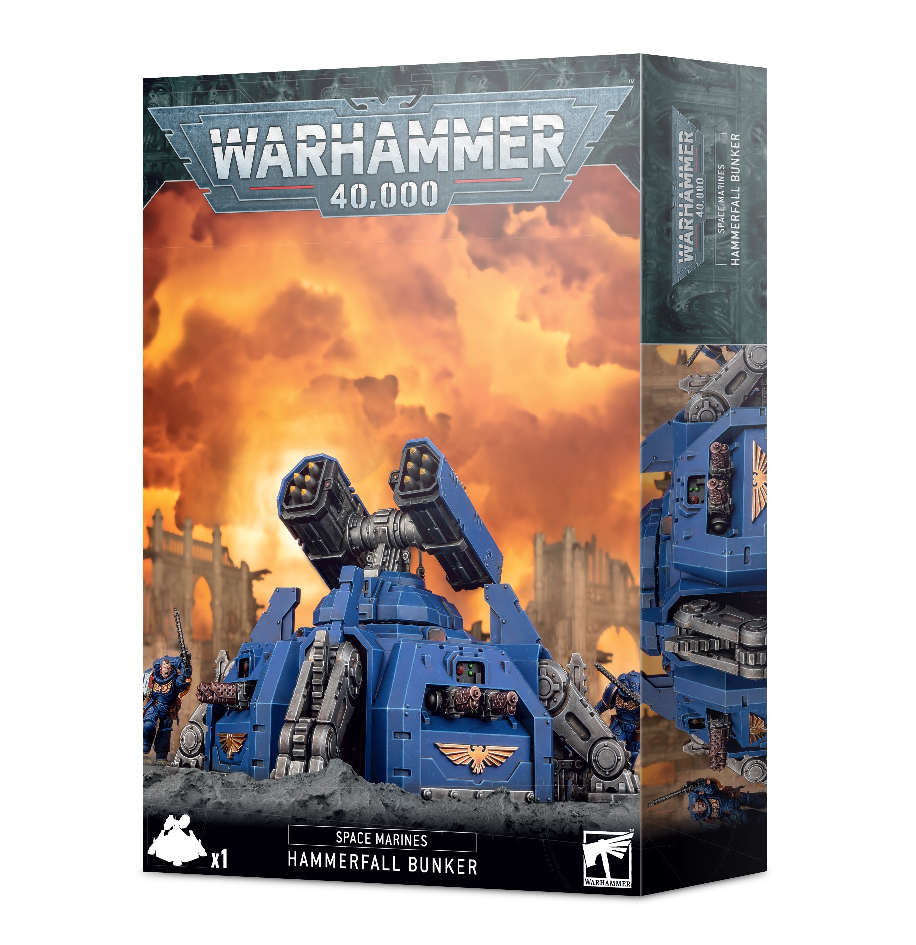 Adeptus Astartes | Space Marine Hammerfall Bunker | 48-22