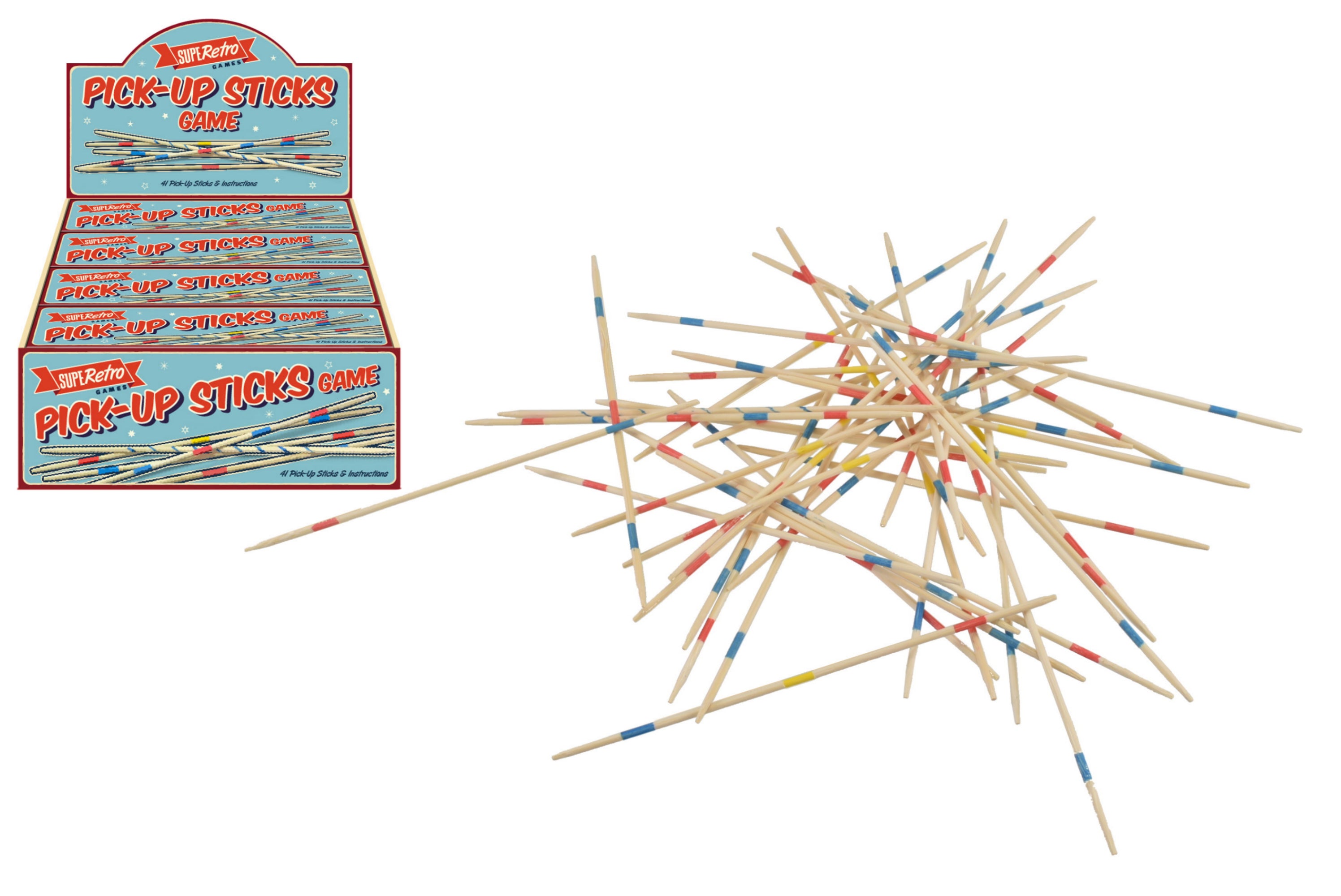 Pick Up Sticks Game 'Retro'