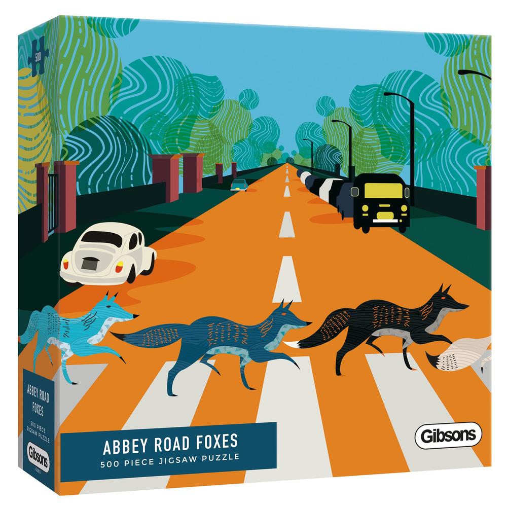 Abbey Road Foxes 500pc Puzzle G3605