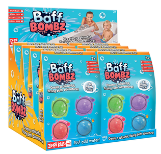 BAFF BOMZ - 4 BATH PACK