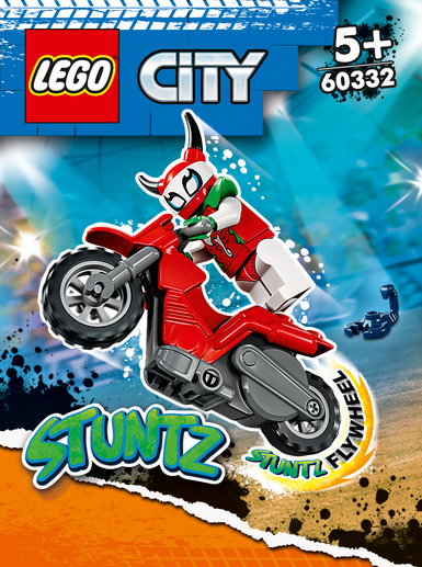 Lego City Stuntz 60332 Reckless Scorpion Stunt Bike