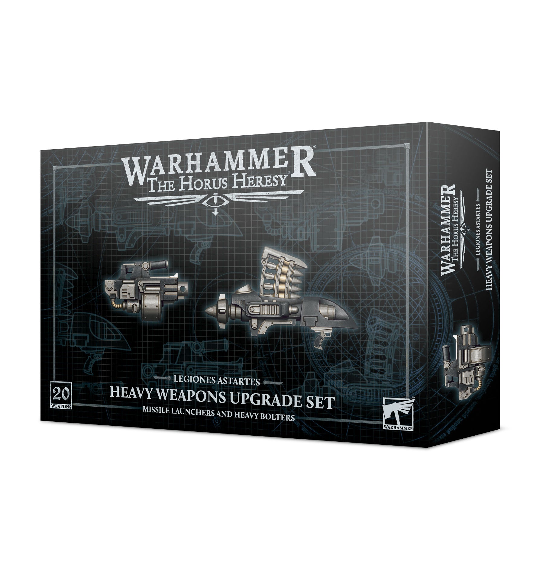 Heavy Weapons Upgrade Set – Missile Launchers and Heavy Bolters 31-04