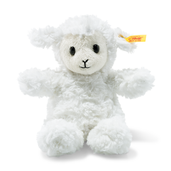 073403-Soft Cuddly Friends Fuzzy lamb wh