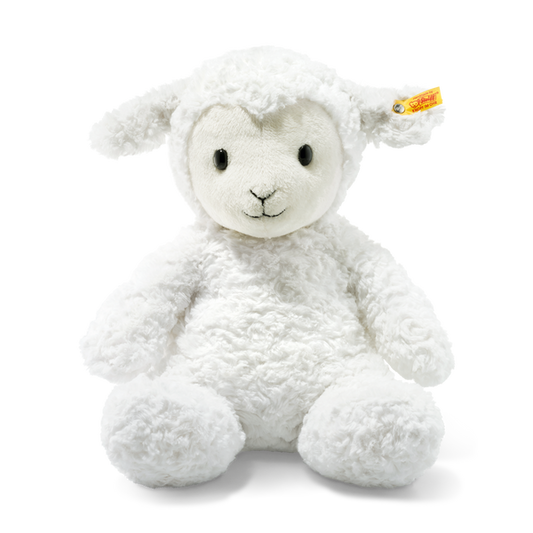 073434-Soft Cuddly Friends Fuzzy lamb wh